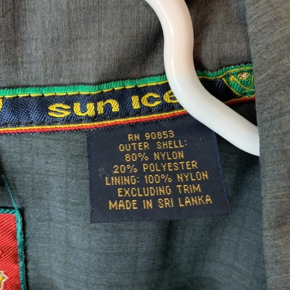 Vintage Sunice ski snow jacket L